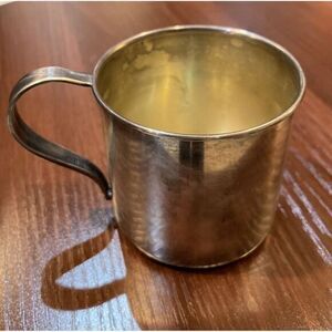 Wm Rogers & Son IS‎ Silverplate Sea Spray Cup 2.25" Tall